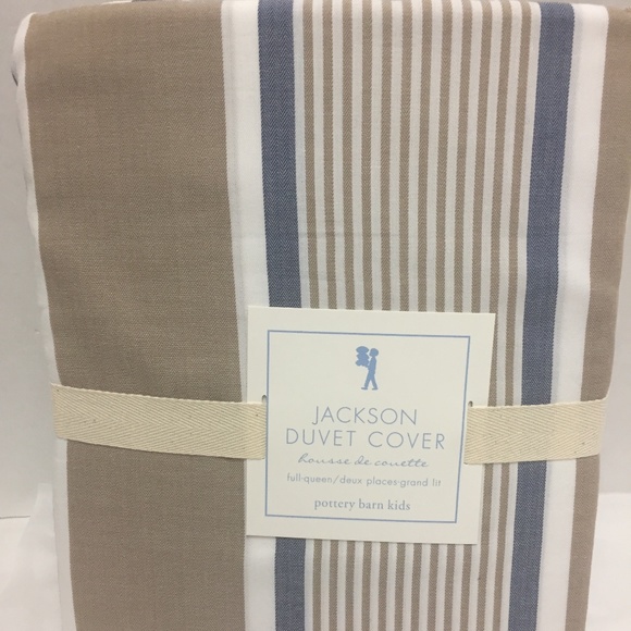 Pottery Barn Kids Bedding Jackson Duvet Cover Fullqueen Poshmark